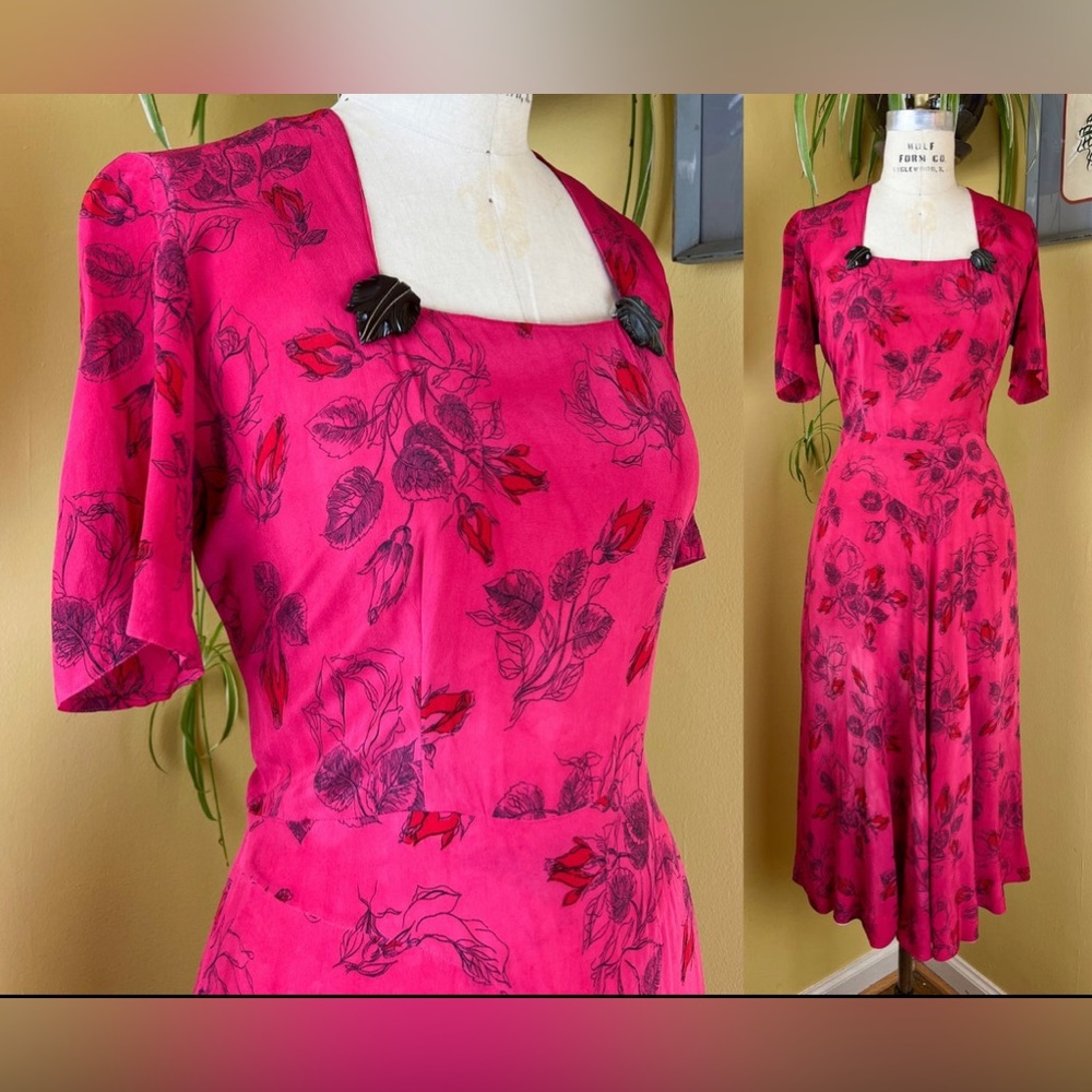 1940s vintage dress
